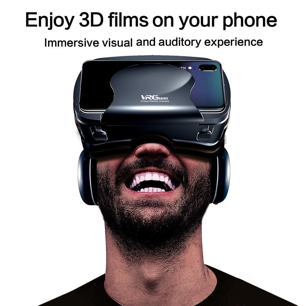 Smart Phone Headset VR Helmet 3D Glasses